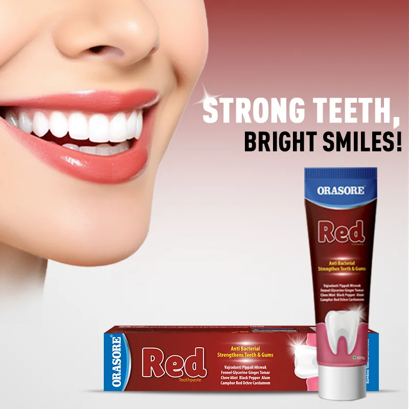 Orasore-Red-Toothpaste-Bamboo-Brush