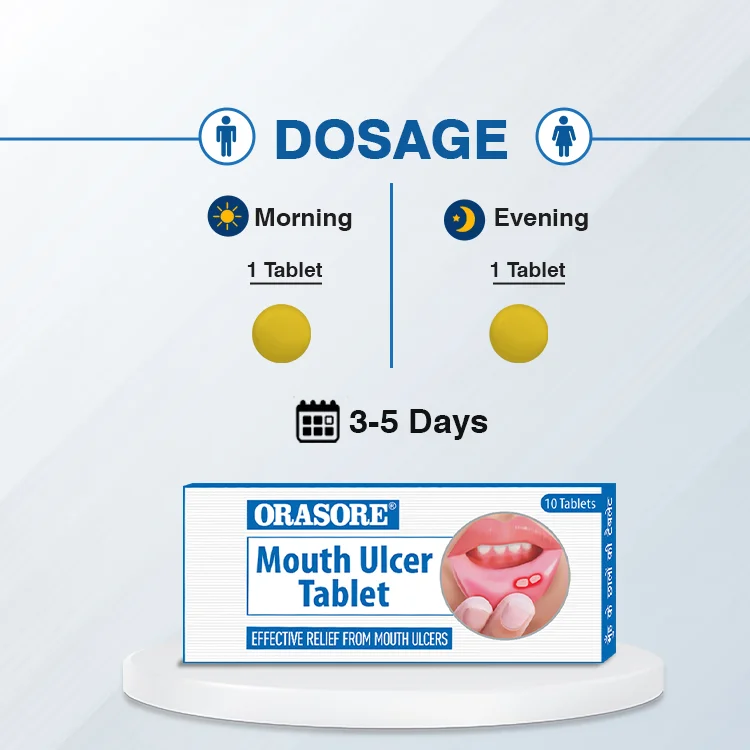 Orasore Mouth Ulcer Tablet