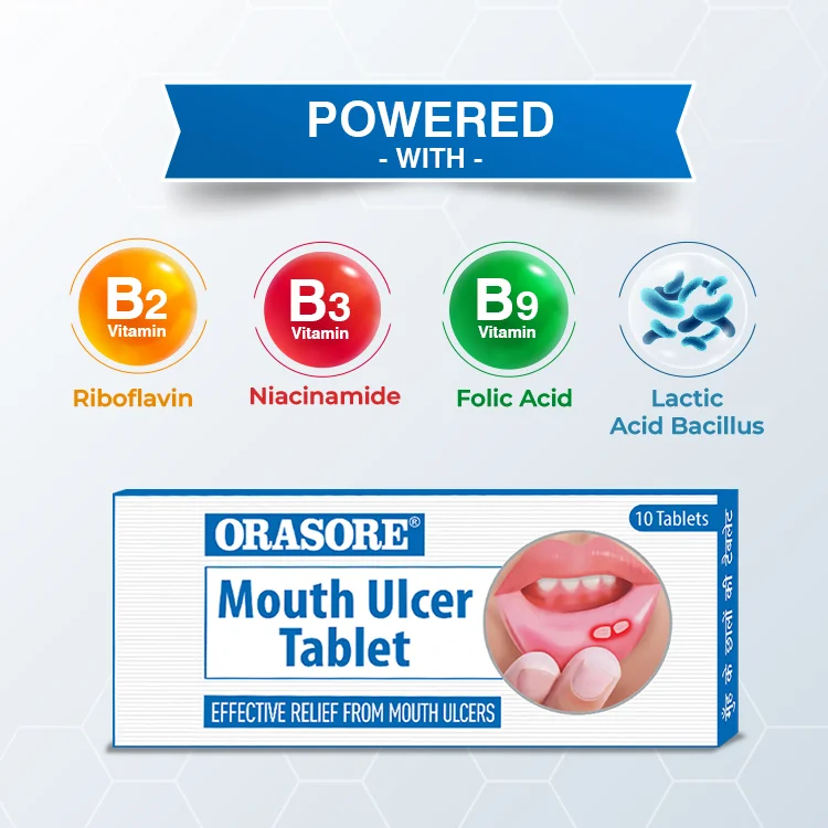 Orasore Mouth Ulcer Tablet